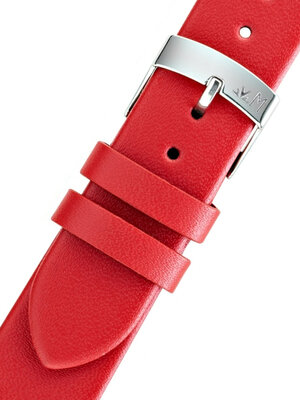 Bracelet en cuir Morellato Micra Evoque 5126875.083 S, rouge