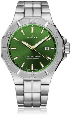 Edox Delfin Date Quartz 53021-3m-vid