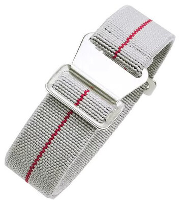Bracelet en nylon Ricardo, gris