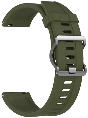 Bracelet en silicone Ricardo 22mm (pour Xiaomi), vert, attache rapide